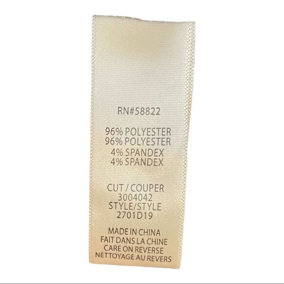 NEW Max Studio Bubble Crepe Side Cinched Skirt Blue Floral Ruffle Wrap Women M - Picture 8 of 9